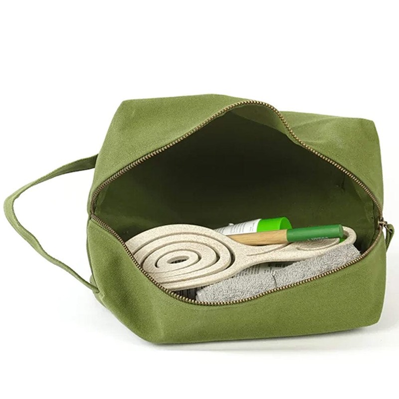 Terra Thread Toiletry Bag, Black