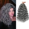 Pretwisted Gogo Curl Crochet Hair - 14 Inch, 8 Packs,