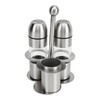 Stainless Steel Seasoning Bottle Multipurpose Food Grade Refillable Rustproof Salt