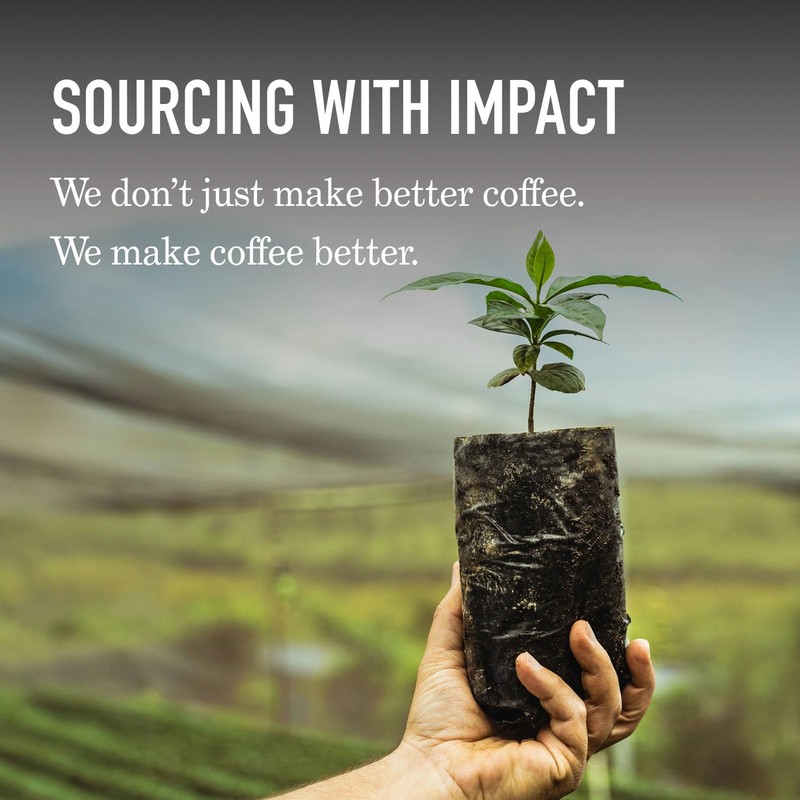 Peet's Coffee, Dark Roast Whole Bean Coffee, 100% Arabica Coffee