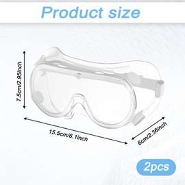 QFGasre Eyelash and Eyebrow Protector Shower Goggles Shield, 2 Pack Adjustable Eyelash Shower Face Eye Shield Glasses-Friendly for Lash Extensions, Microblading Aftercare, Eye Surgery Aftercare