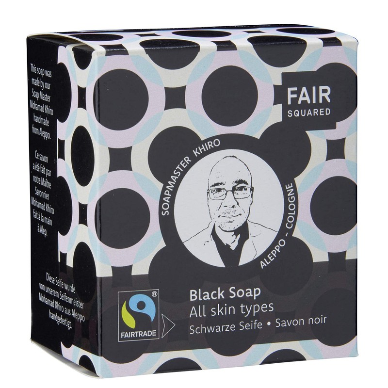 FAIR SQUARED Black Soap - Facial Soap for All Skin