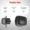 Nilight License Plate Lights Compatible with 1997 1998 1999 2010