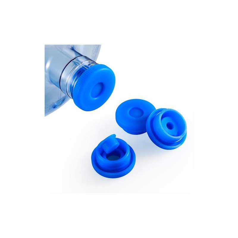 5 Gallon Water Jug Cap Reusable, Non-Spilling 55mm Water Bottle