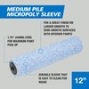 Harris Trade Medium Pile Micropoly Roller Sleeve 12"