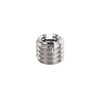 sourcing map 1/4" Female to 3/8" Male Convert Screw Adapter