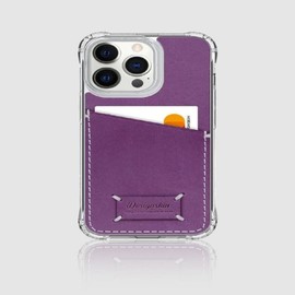 Design Skin (신세계김해점)(13MINI) 피닉스 프로 프리미엄 레더 포켓-그레이프퍼플( ITM19590) (Shinsegae Gimhae Store)(13MINI) Phoenix Pro Premium Leather Pocket - Grape Purple (ITM19590)