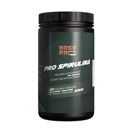 PRO Spirulina Powder | 330g - 110 servings | Spirulina Powder | Source of Antioxidants | Unflavored | Base Pro Nutrition