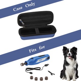 worfty Hard Storage Case for Dremel 7350-PET 4V Pet & Dog Nail Grinder, EVA Travel Carrying Bag for Dremel 7350-PET Nail Trimmer Professional Pet Grooming Kit, Case Only