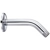 Danze D481136 Showerarm with Flange, 6-Inch, Chrome