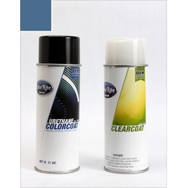 ColorRite Aerosol Automotive Touch-up Paint for GMC Van - Dark Blue Metallic 28/WA8264 - Color+Clearcoat Package