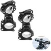 Bicycle Light Holder, Set of 2, Flashlight Holder, 360 Degree