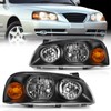 Nilight Headlight Assembly Compatible with 2004 2005 2006 Hyundai Elantra