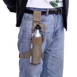Taktisch Drop Bein-Flaschenhalter, Einstellbar Pfeffersprayhalter, Pfefferspraytasche für den Oberschenkel, oben offene Oberschenkeltasche für linkes/rechtes Bein