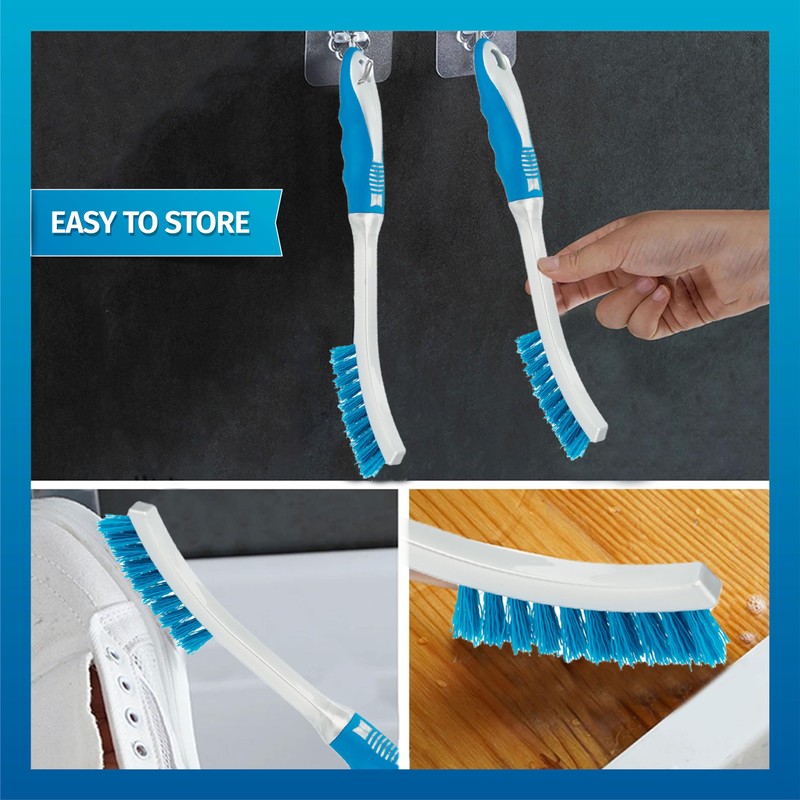 Homeshopa Grout Tile Brush, 1 Pack Plastic Small Narrow Grout