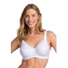 Miss Mary of Sweden Cotton Comfort Underwired Bra, White