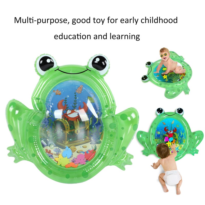 Kids Cartoon Inflatable Water Mat Play Toys Outdoor Water Cushion