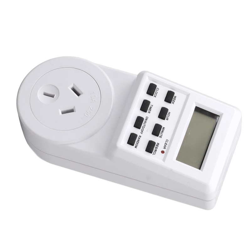 Indoor Mini Outlet Timer Digital Countdown Timer Outlet Indoor Timed