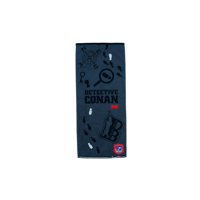 Marushin 4855012400 Face Towel, Detective Conan, Truth Road, 100% Cotton,