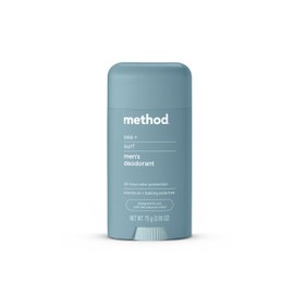 method Men's Deodorant Stick, Sea + Surf, for Sensitive Skin, 2.65 oz