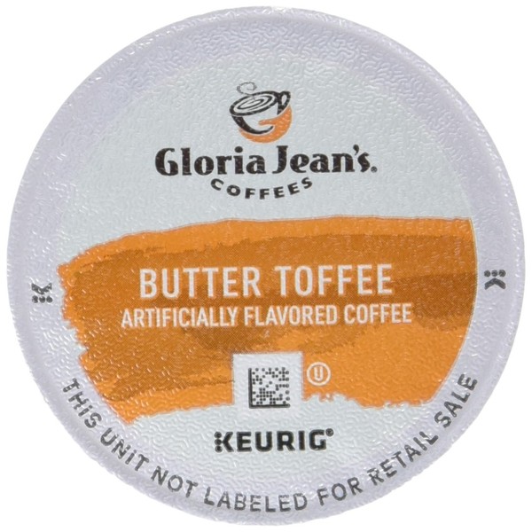 Green Mountain Gloria Jeans Butter Toffee Café 12 ct Keurig Brewed K-cups Verde, 12 unidades