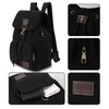 Qyoubi Canvas Fashion Backpacks Purse Casual Outdoor Shopping Daypacks Sports