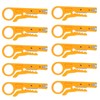 Network Wire Stripper, 10Pcs Mini Wire Stripper, for CAT‑5,CAT‑5e and