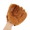 Baseball Glove Ergonomic PU Leather Baseball Mitts Softness Professional Baseball