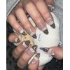 Coco Valentine's handmade nail tips - Short Oval / 코코