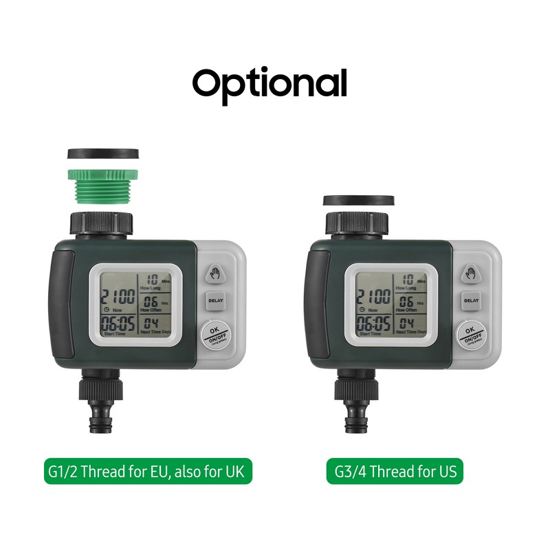 Digital Automatic Watering Timer Programmed Garden Irrigation Timer Hose Faucet