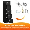 Lankstet Vertical File Cabinet Lock Kit Replacement for HON F24
