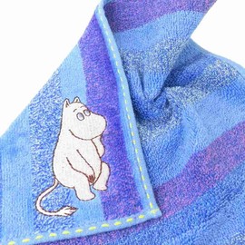 Marushin 1505013600 Mini Towel, Moomin, Separate Color, 100% Cotton, Organic Cotton, Antibacterial and Odor Resistant, Hand Towel, Handkerchief, Present, Gift, Birthday