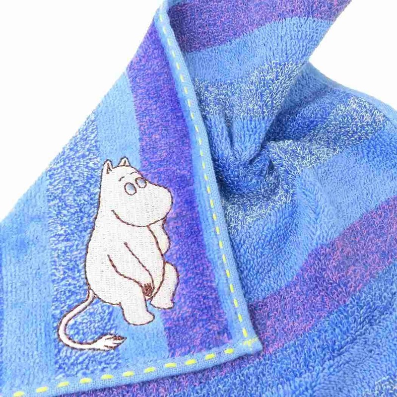 Marushin 1505013600 Mini Towel, Moomin, Separate Color, 100% Cotton, Organic