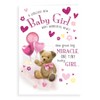 Regal Publishing Cute Baby Girl Card 9" x 6"
