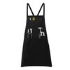 sourcing map Cotton Cooking Chef Aprons 26.8"x33" Adjustable Strap Cross