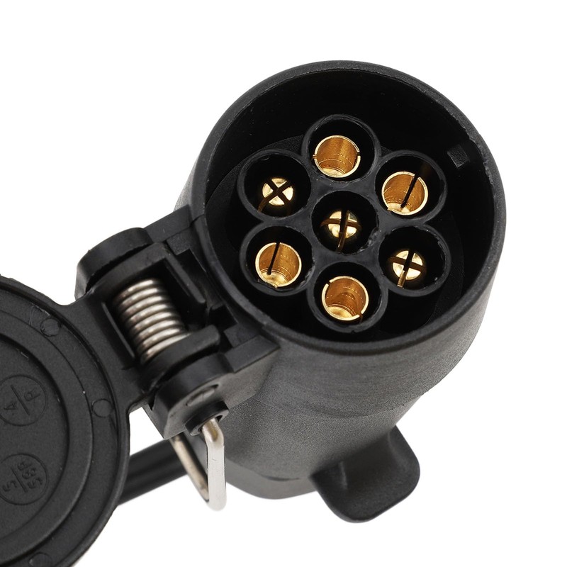 13 Pin Double Plug with 7 Pin Plug Tow Bar