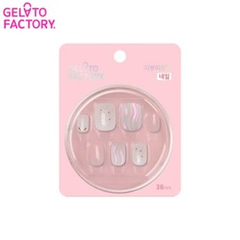 GELATO FACTORY Ttibu Ttibu Tip Nail Basic 1ea [20F/W], Type:Twinkle Kakao