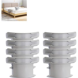 4 Clips De Sujeción De Sábanas, 2025 Bed Sheet Fixing Clips,Soporte de Fijación para Sábanas, Evita sábanas Sueltas,Clips para Sábanas Ajustables,Compatibles con Todos los Colchones (Gris, 8pcs)