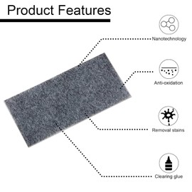2 Pack Nano Sparkle Cloth Car Scratches Remover,Nano Cloth,Sparkle Cloth,Nanosparkle Cloth for Car Scratches,Multi-Purpose Nano Magic Cloth Easy to Repair Small Scratched Water Spots