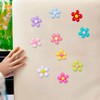 Cosmeria 3D Flower Fridge Magnets Set of 20 Colourful Strong