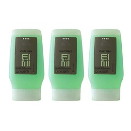 Wera EIMI WELLA P&G Sculpt Force Gel, 4.1 fl oz (125 ml) x 3 Pieces Set