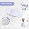 Mobiclinic®, Bedpan, Intimate Hygiene, Hemorrhoids, Postpartum, Seniors, 41x28x10 cm, 2500