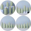 minkissy 3pcs Flip Cap Shampoo Bottles Empty Sub Package Squeeze