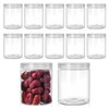 Rjayaa Small Containers with Lids, Plastic, 210 ml, Small Food