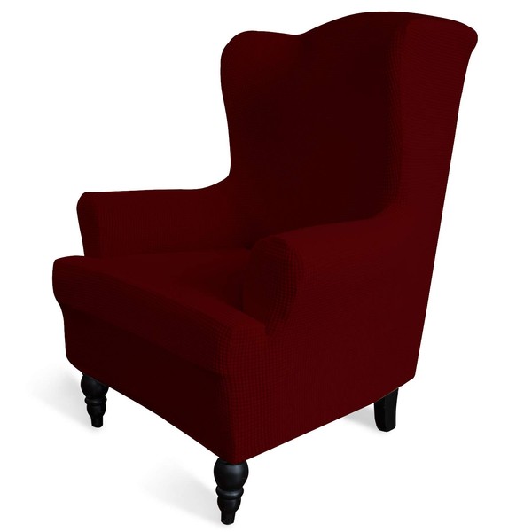 Easy-Going Stretch Wingback Chair Sofa Slipcover 1-Piece Sofa Cover Furniture