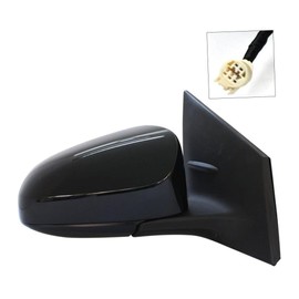 RVtiooy Right Passenger Side Power Heated Mirror Assembly for Toyota for Corolla Le Eco Plus 2014 & Special Edition 2016 & 50th Anniversary Special Edition 2017 1pc Unfinished Easy to install