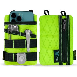 VIPERADE VE3 X-Pac EDC Pouch Small EDC Tool Bag EDC Organiser Bag Pocket Organiser Nylon Multitool Bag Small for Torch Multitools Pen Notebook Green