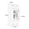 ZENWORYS 16A Bluetooth Smart Switch with 1 Group Panel Remote