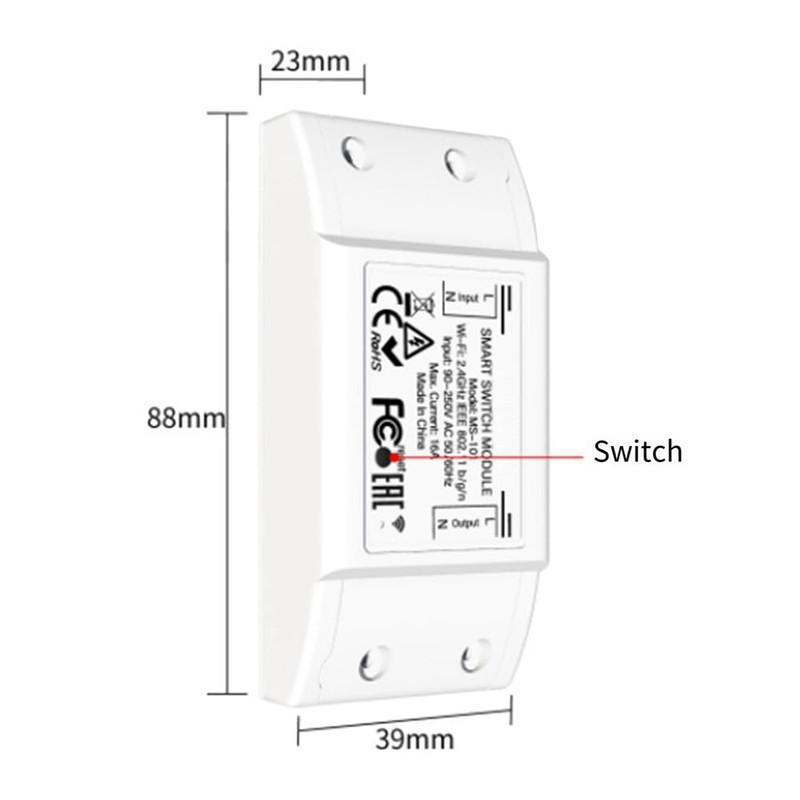 ZENWORYS 16A Bluetooth Smart Switch with 1 Group Panel Remote
