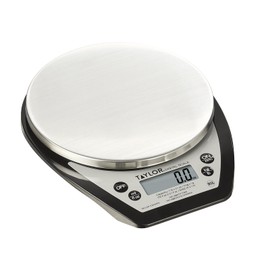 Taylor 1020NFS Compact Digital Kitchen Scale 11lb Stainless Steel Platform
